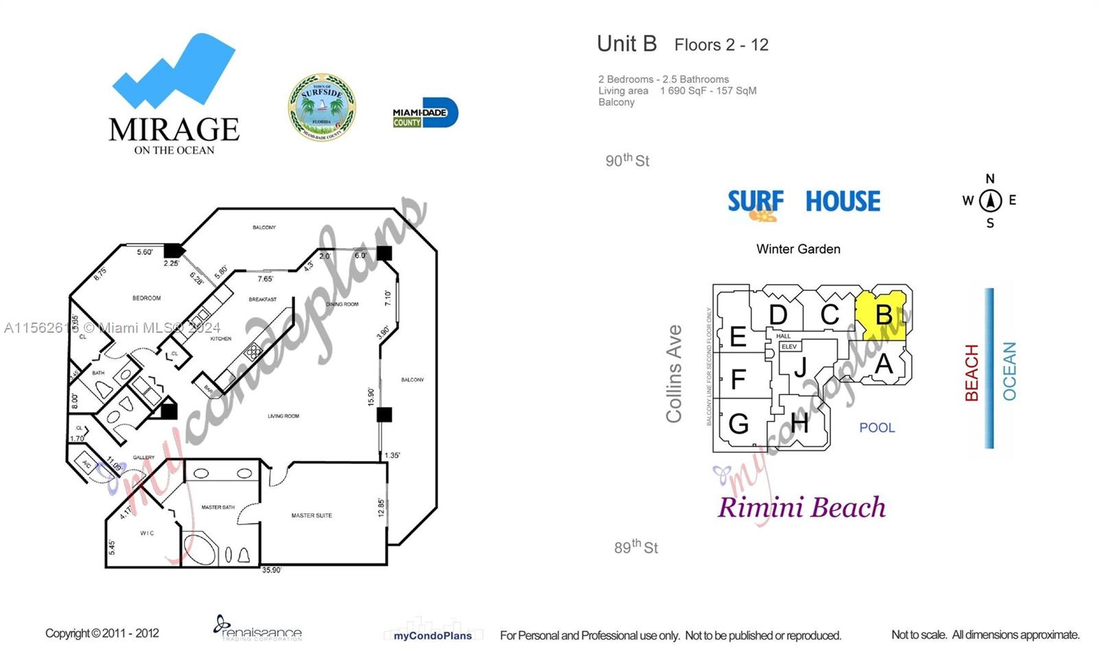 8925 Collins Avenue, Unit 4B Surfside, FL 33154 - Photo 35 of 41