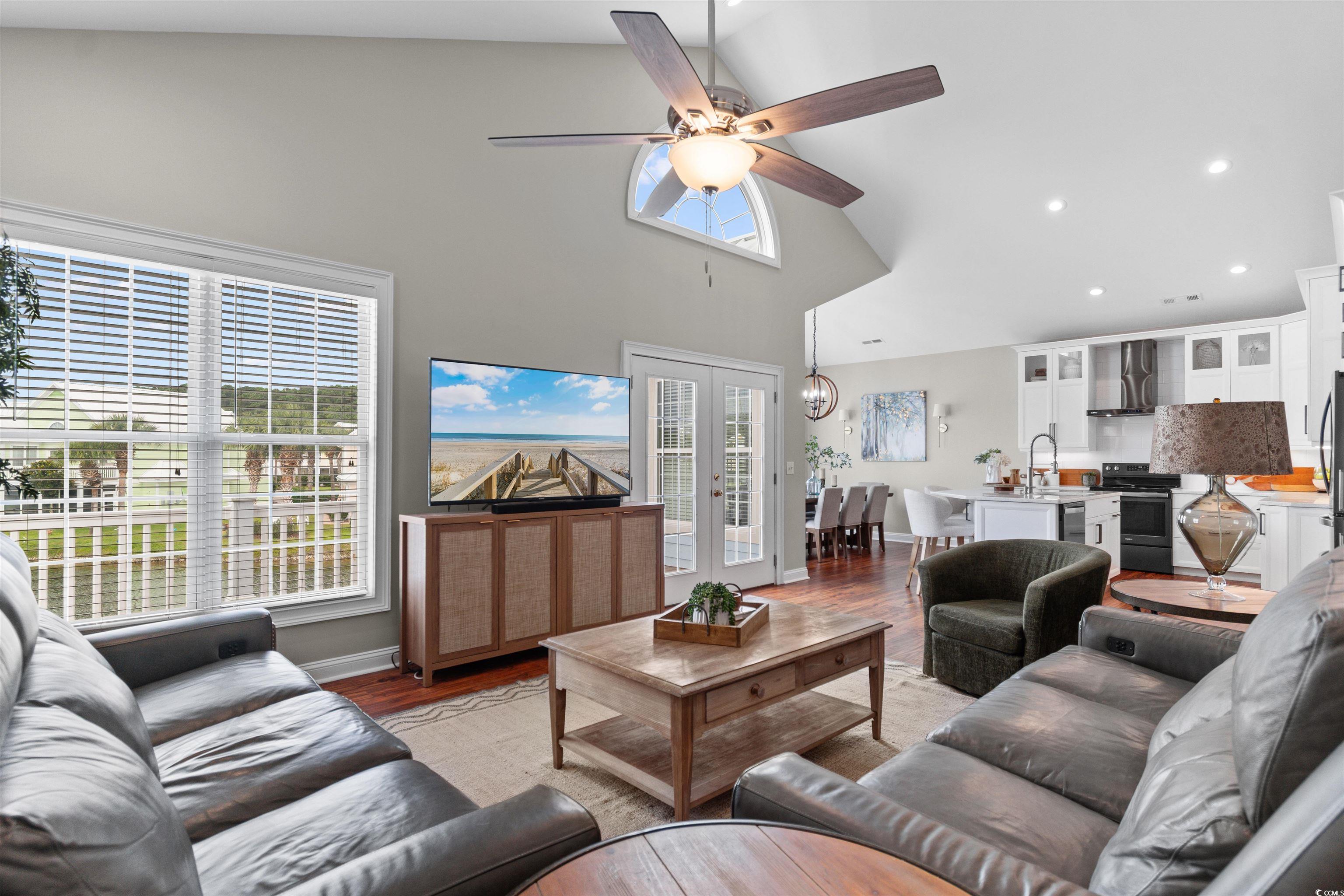 237 Georges Bay Road Murrells Inlet, SC 29576 - Photo 11 of 40 Living Room, Kitchen, and Dining Room