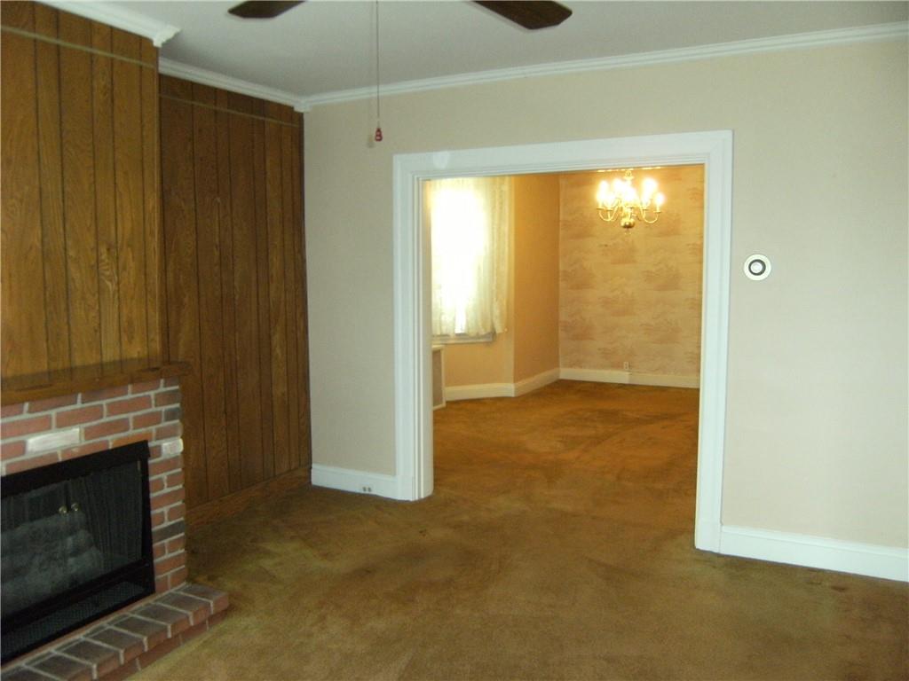 2733 Middletown Road Pittsburgh, PA 15205 - Photo 5 of 25 Living Room Looking Into Dining Room