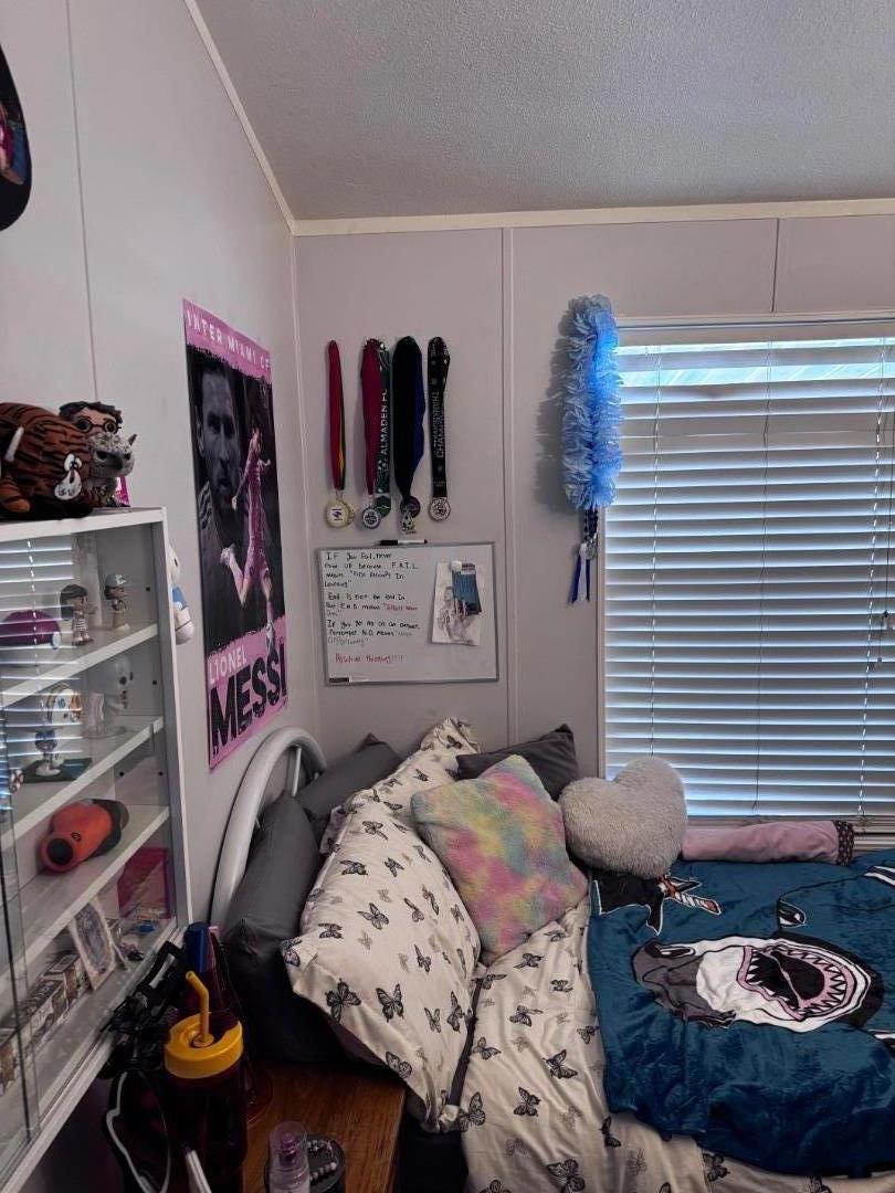 4320 Monterey Road, Unit 16 San Jose, CA 95111 - Photo 10 of 13 a bedroom with bed and a window