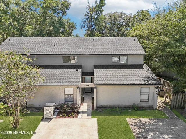 a view of outdoor space and yard