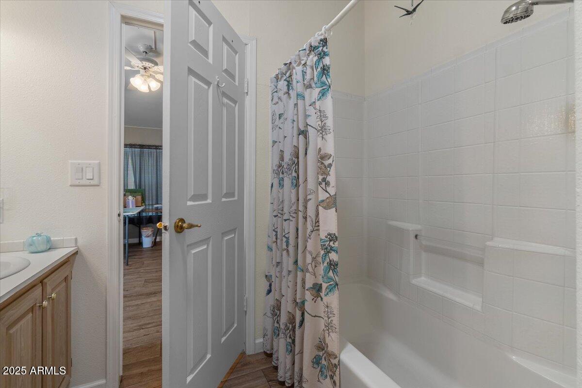834 South Meridian Road, Unit 54 Apache Junction, AZ 85120 - Photo 33 of 56 a bathroom with a shower