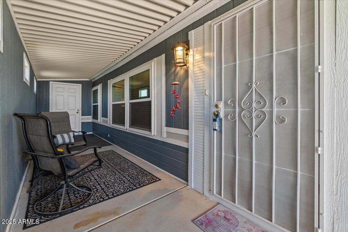 834 South Meridian Road, Unit 54 Apache Junction, AZ 85120 - Photo 5 of 56 04-Front entry & Patio