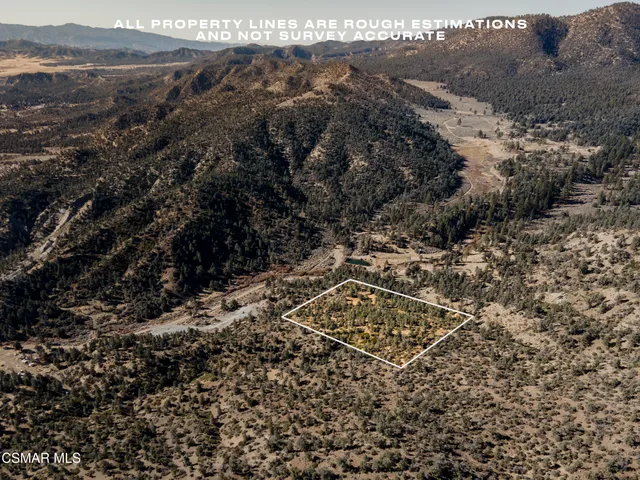 a view of a mountain range with trees