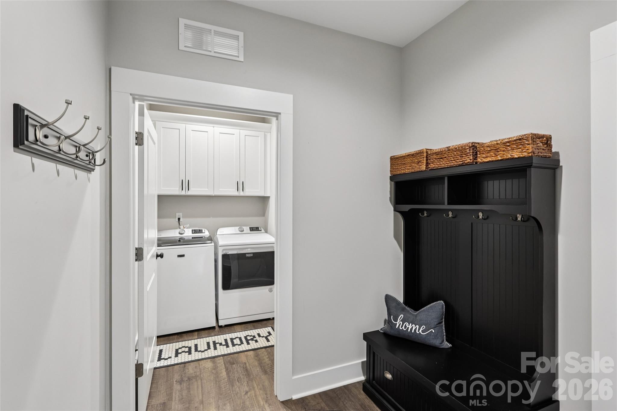 2807 Noritake Trail Albemarle, NC 28001 - Photo 21 of 45 a kitchen with stainless steel appliances granite countertop a refrigerator and a stove with wooden floor