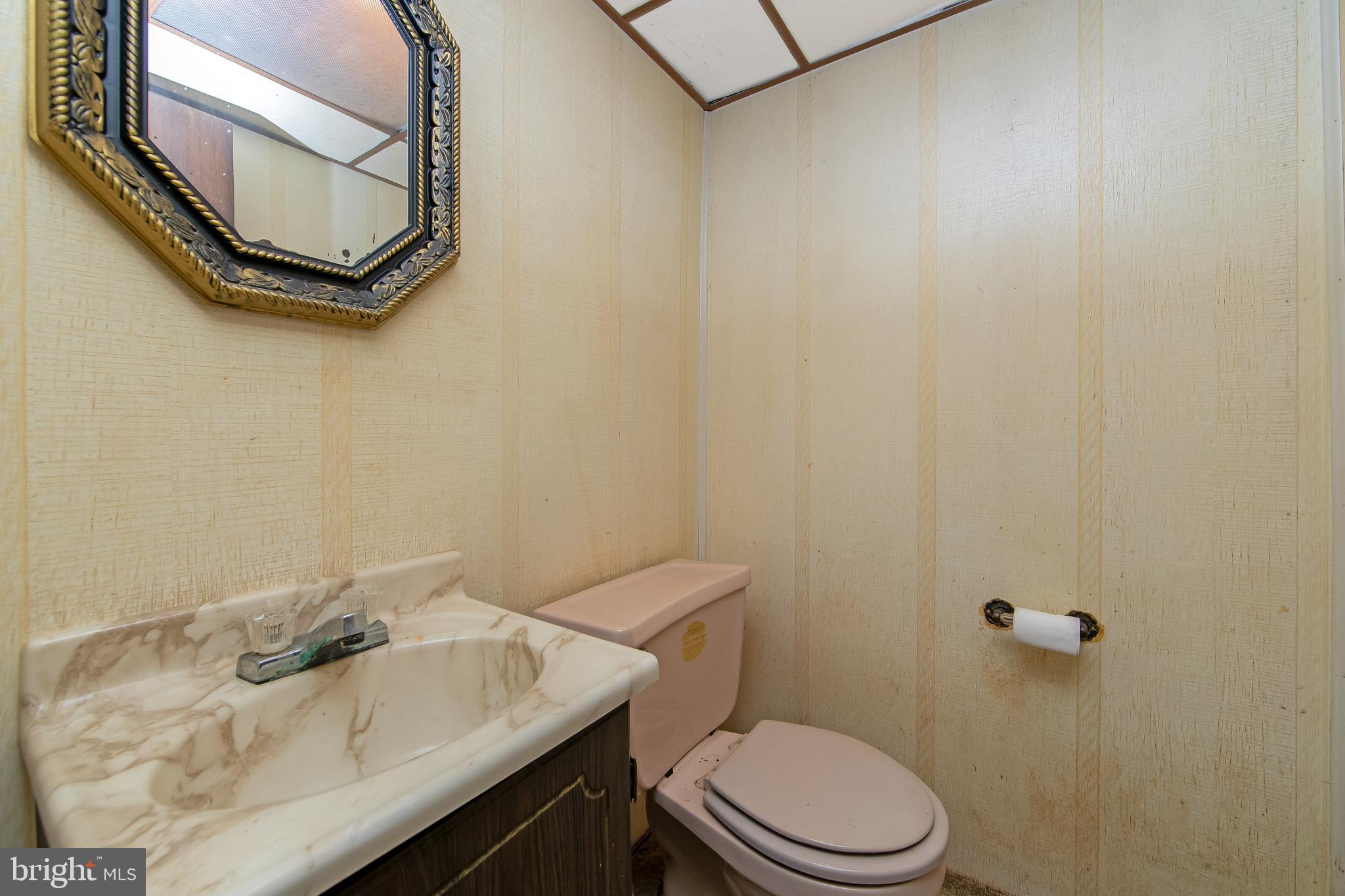 681 Dutton Circle Springfield, PA 19064 - Photo 33 of 45 a bathroom with a sink and a mirror