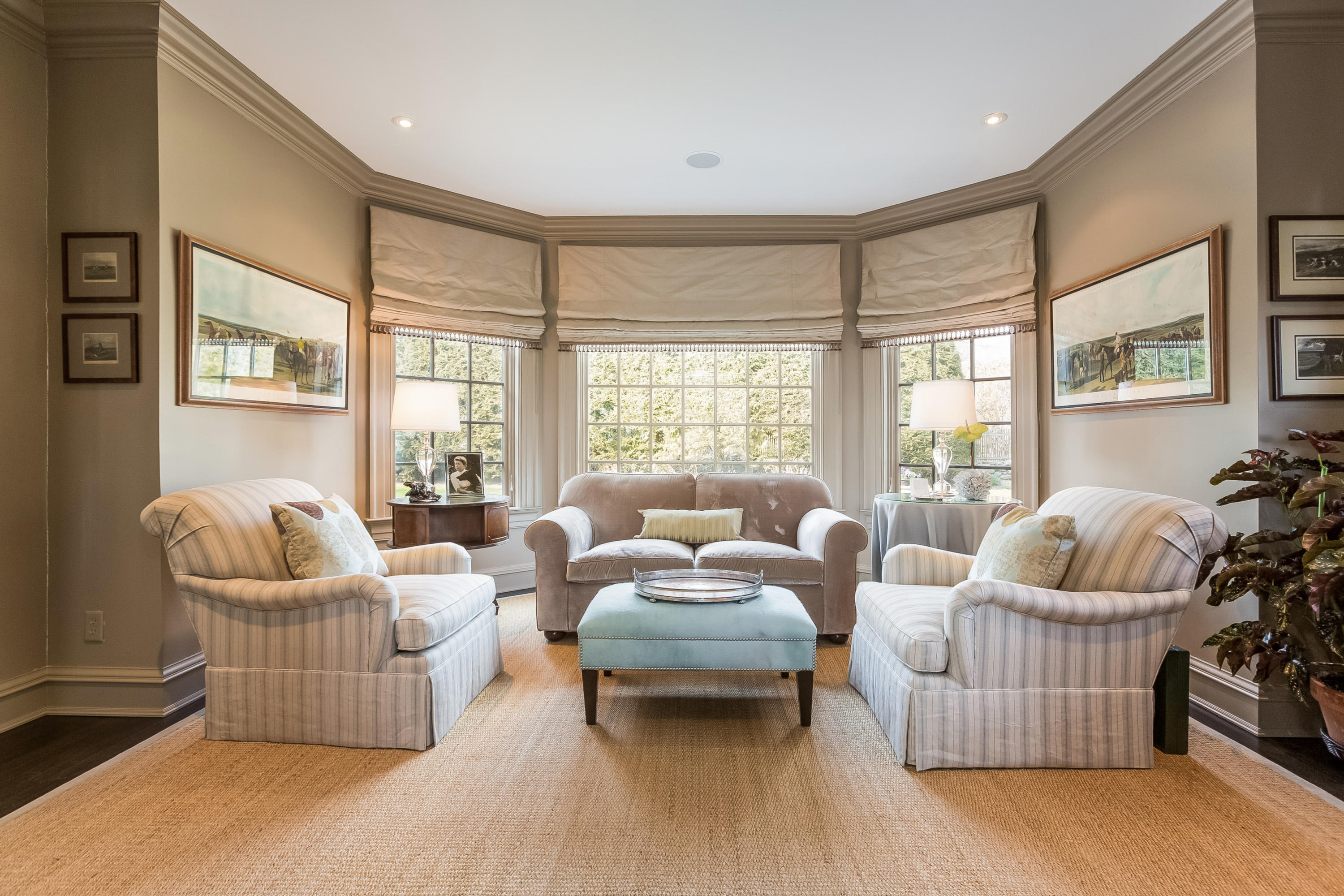 6 Davis Lane Darien, CT 06820 - Photo 11 of 49 a living room with furniture and windows