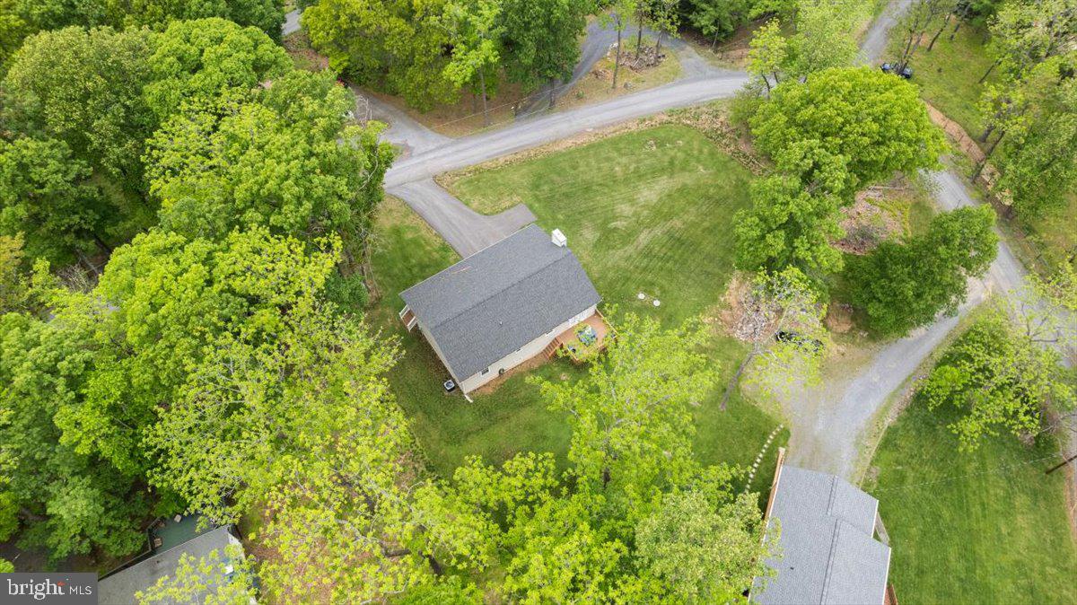 106 Split Rail Road Front Royal, VA 22630 - Photo 31 of 35 an aerial view of a house with a yard