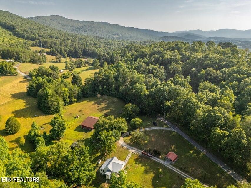 239 Miller Road Pikeville, TN 37367 - Photo 25 of 29 a view of a lush green hillside and houses