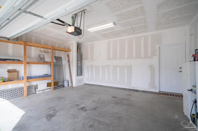 a view of a room with cabinet