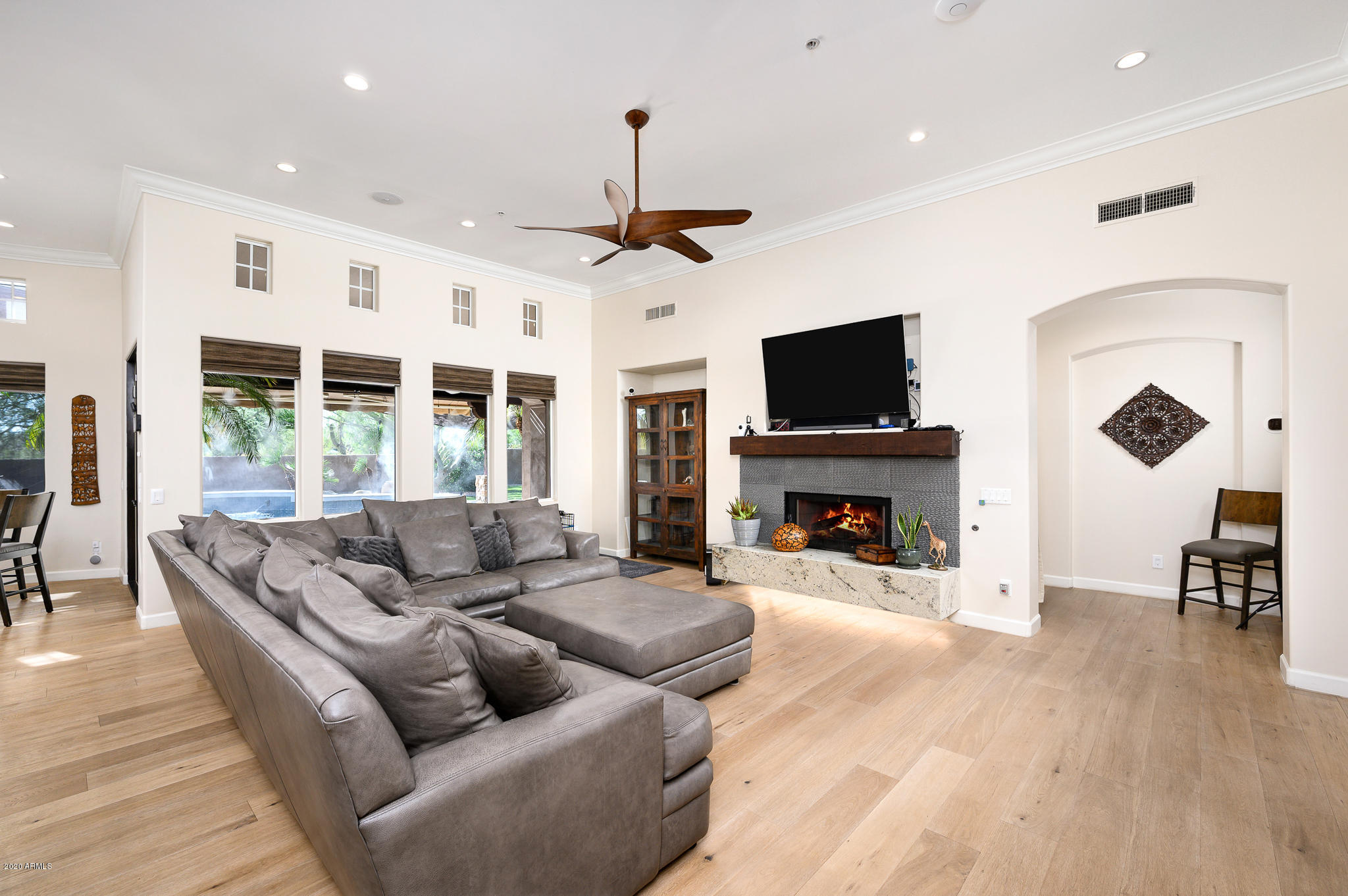 9167 East Mountain Spring Road Scottsdale, AZ 85255 - Photo 11 of 20 Open family room