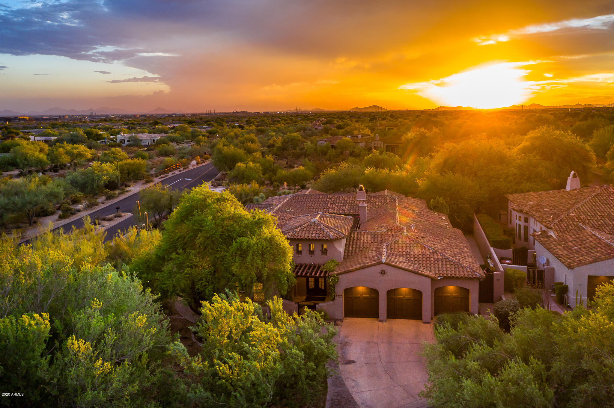 9167 East Mountain Spring Road Scottsdale, AZ 85255 - Photo 2 of 20 Sunset