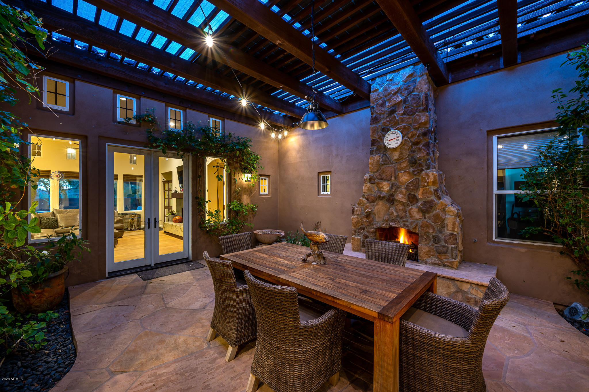 9167 East Mountain Spring Road Scottsdale, AZ 85255 - Photo 6 of 20 Cozy center courtyard