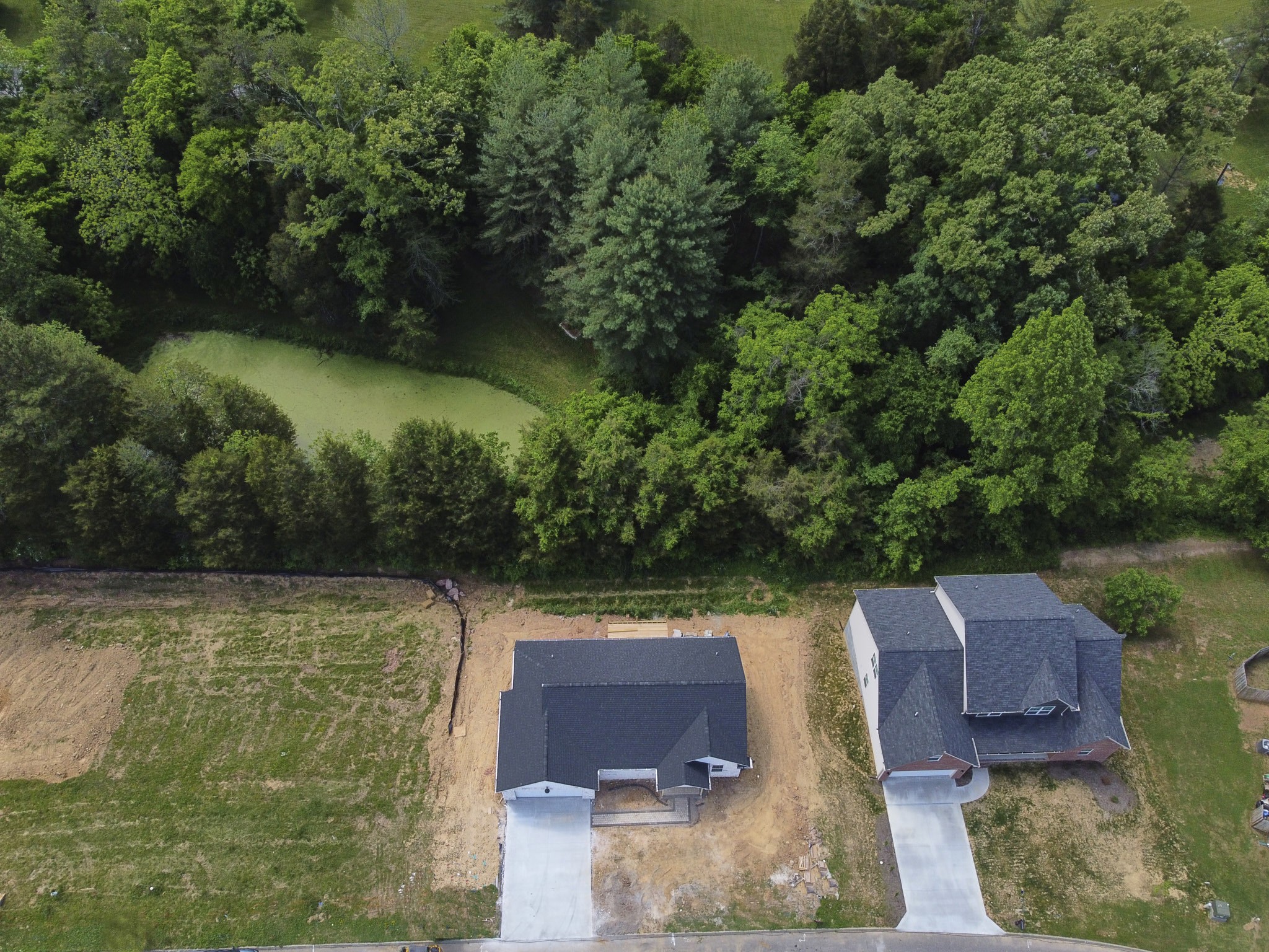 5320 Golden Eagle Lane Corryton, TN 37721 - Photo 24 of 27 an aerial view of residential house with outdoor space and lake view