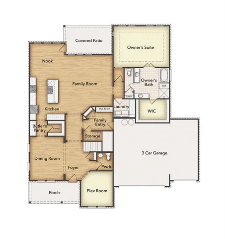 $678,600 | 205 Brandywine Trail, Rhome, TX 76078