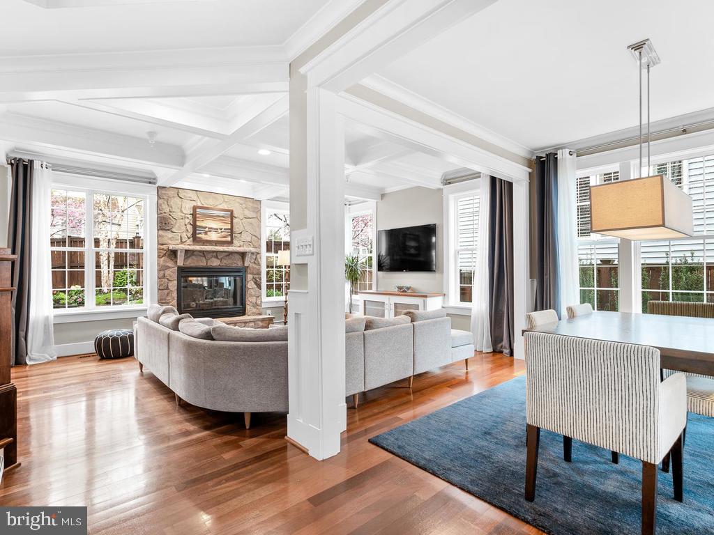 2107 Ellis Street Silver Spring, MD 20910 - Photo 10 of 65 Open main level with recessed lighting