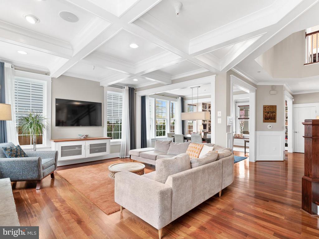 2107 Ellis Street Silver Spring, MD 20910 - Photo 11 of 65 Oversized trim, wainscotting and crown molding