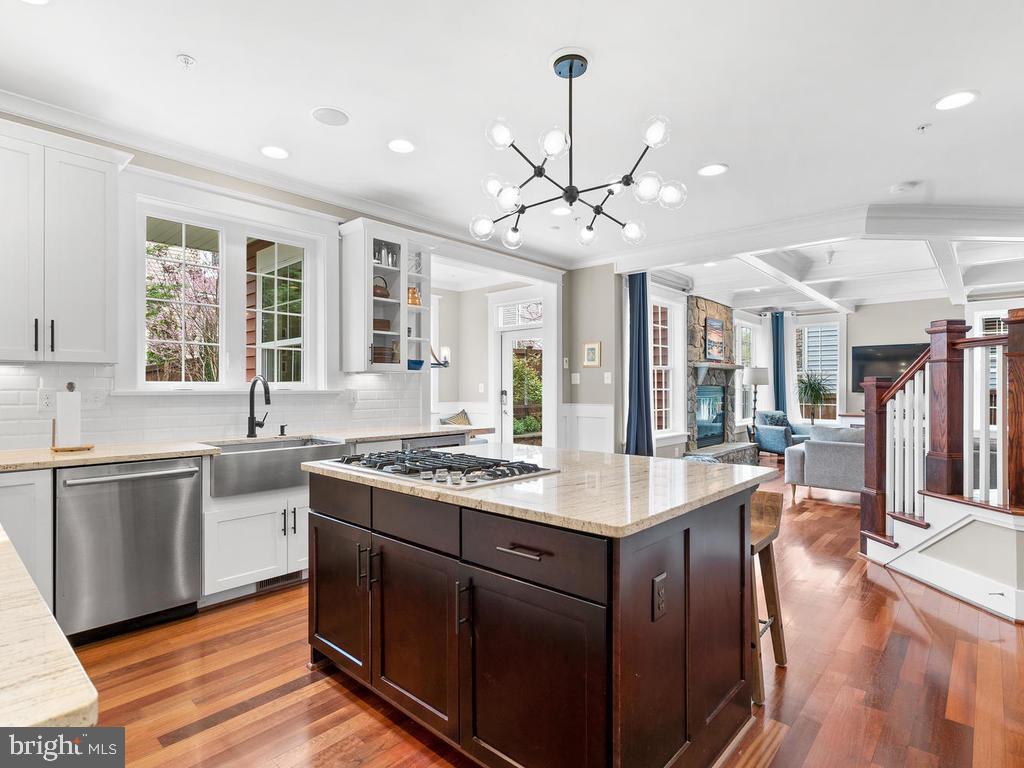 2107 Ellis Street Silver Spring, MD 20910 - Photo 20 of 65 Large farmhouse sink with Delta touchless faucet