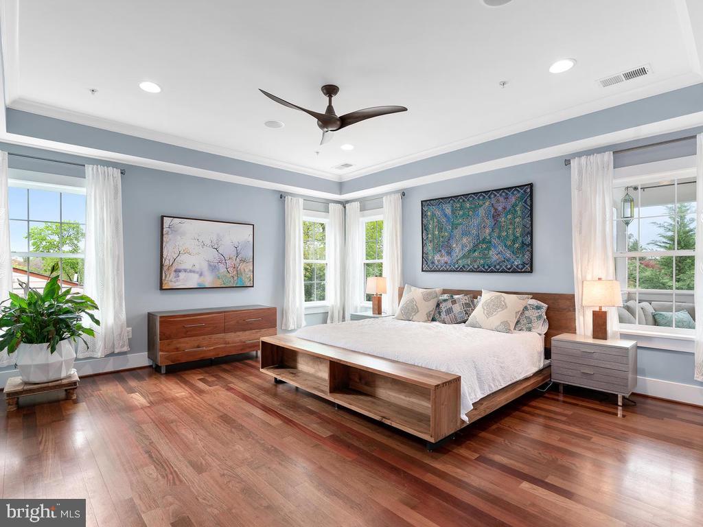 2107 Ellis Street Silver Spring, MD 20910 - Photo 30 of 65 Expansive master suite with tray ceiling