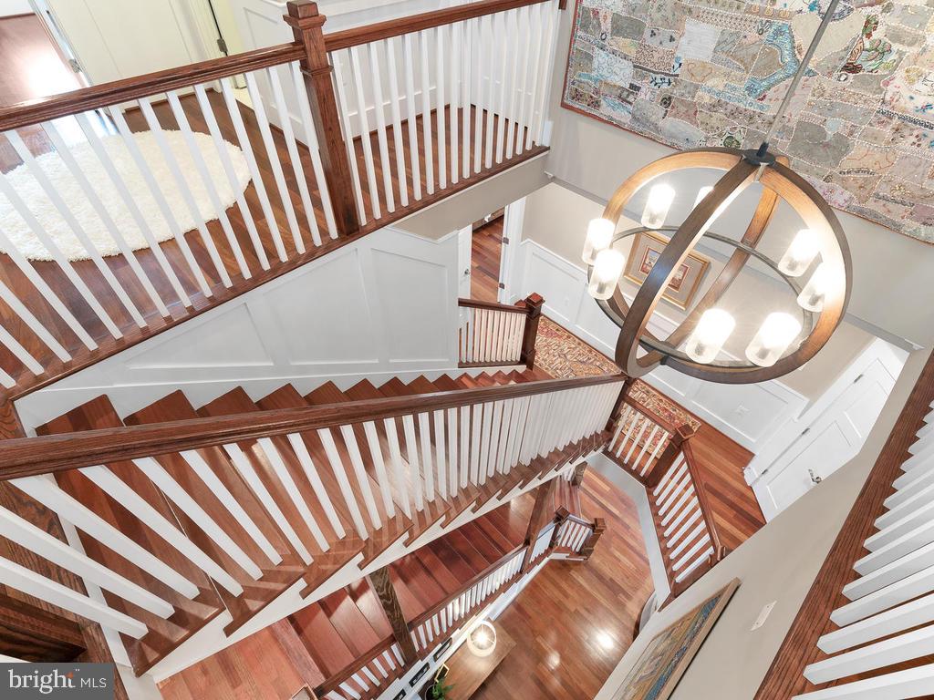 2107 Ellis Street Silver Spring, MD 20910 - Photo 39 of 65 View from third level loft down to main