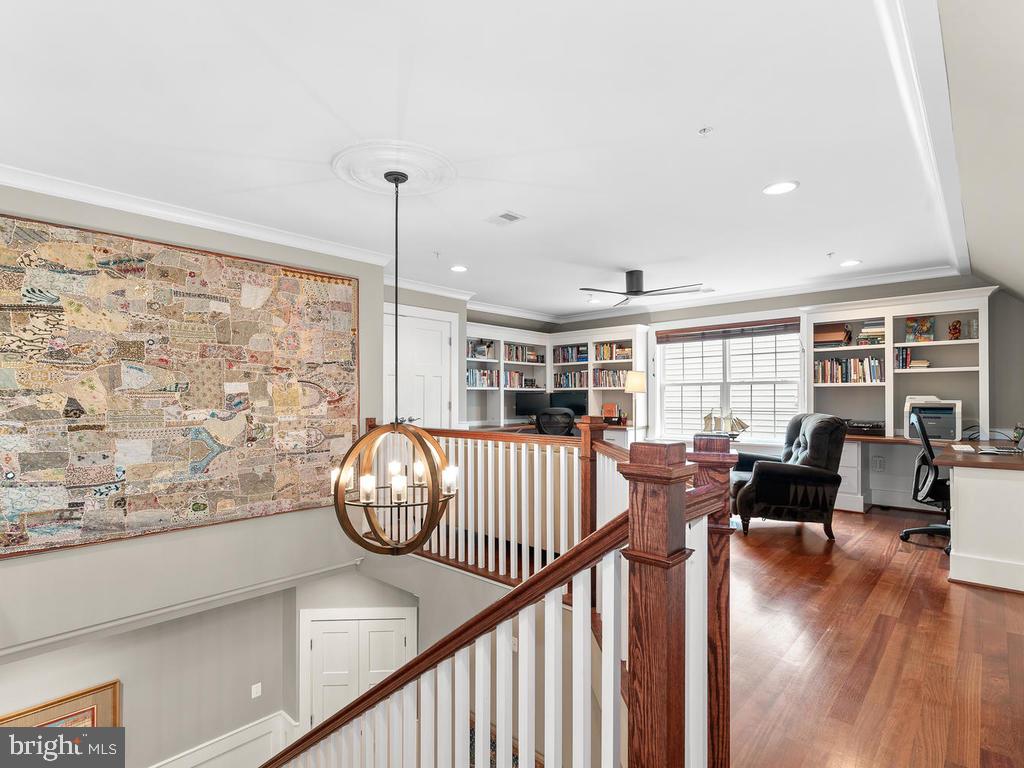 2107 Ellis Street Silver Spring, MD 20910 - Photo 41 of 65 Spacious third story loft area with 7 ft ceilings