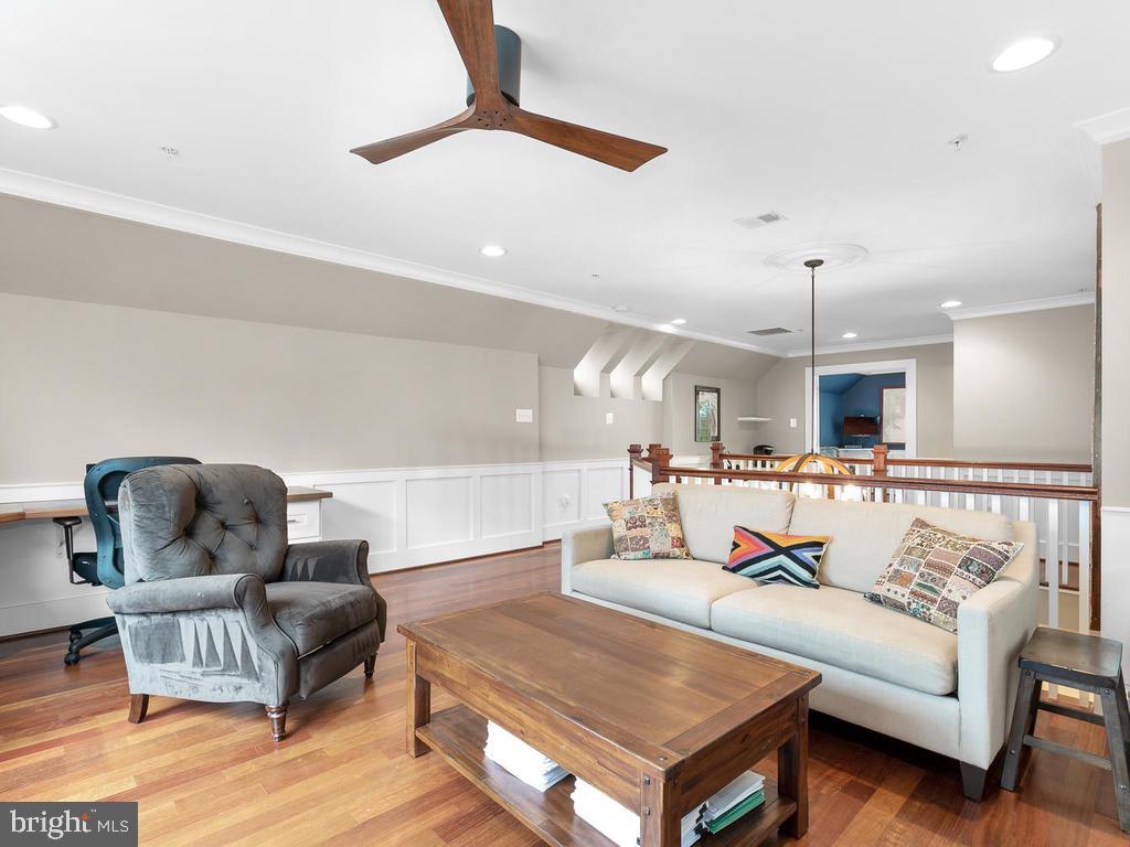 2107 Ellis Street Silver Spring, MD 20910 - Photo 42 of 65 Family room with ceiling fan