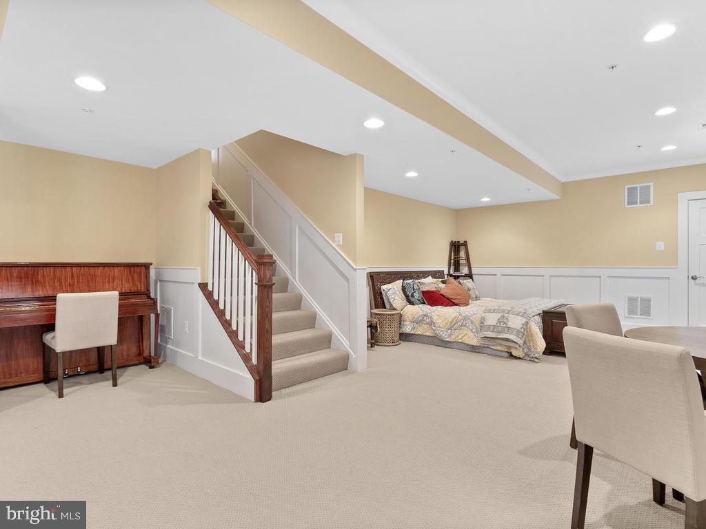 2107 Ellis Street Silver Spring, MD 20910 - Photo 46 of 65 Lower level with 9 ft ceilings