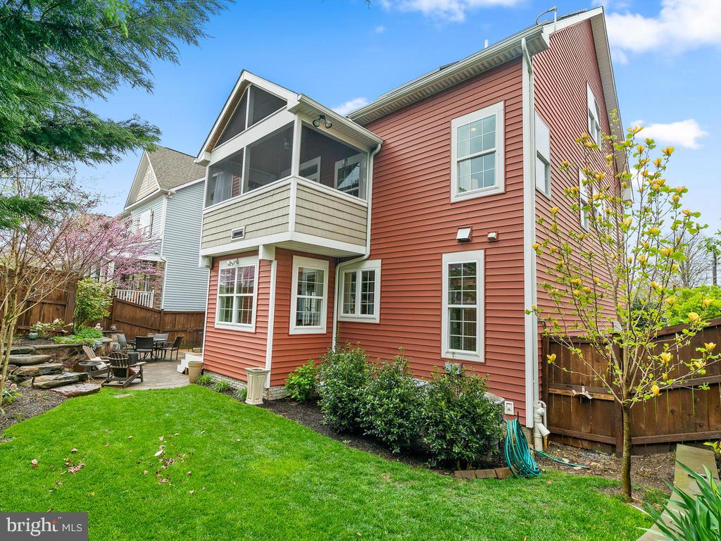 2107 Ellis Street Silver Spring, MD 20910 - Photo 51 of 65 Rear garden with patio and lawn