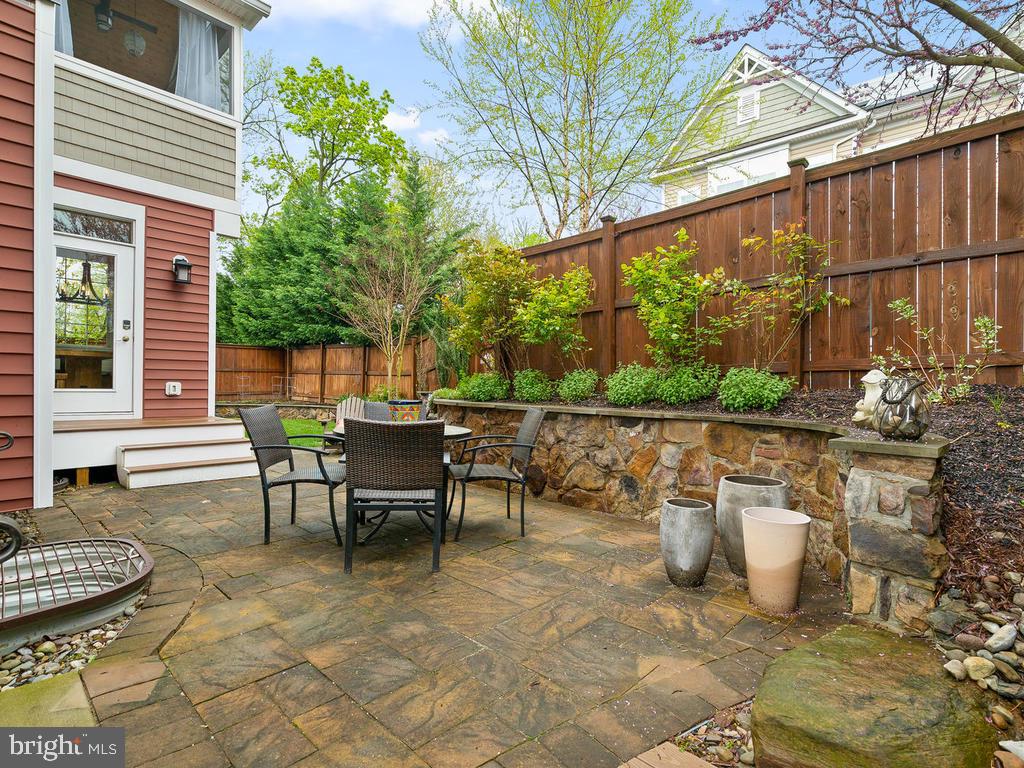 2107 Ellis Street Silver Spring, MD 20910 - Photo 52 of 65 Lovely garden and patio with outdoor speakers