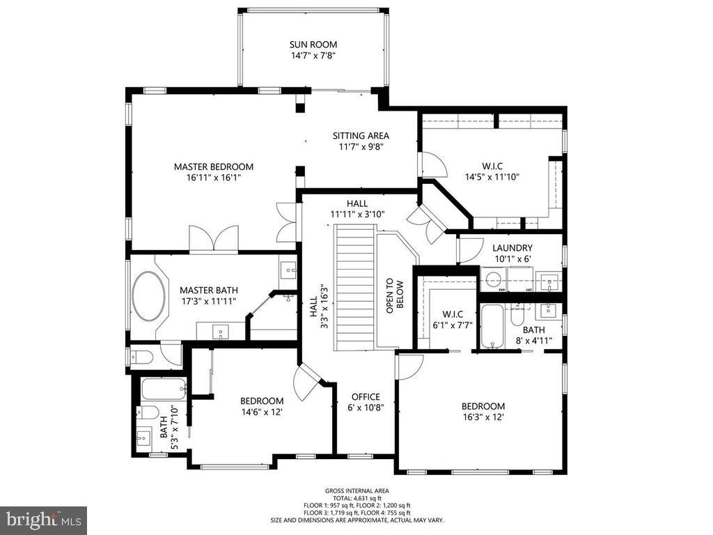 2107 Ellis Street Silver Spring, MD 20910 - Photo 57 of 65 Second level 1,719 sq feet