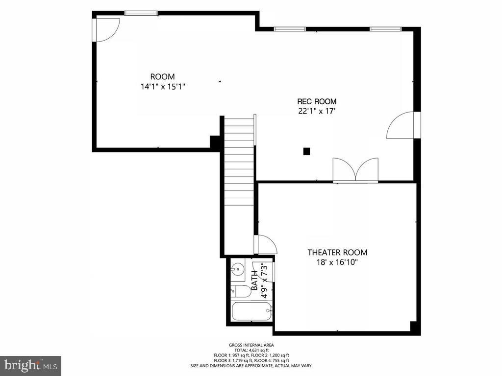 2107 Ellis Street Silver Spring, MD 20910 - Photo 59 of 65 Lower level 957 sq feet