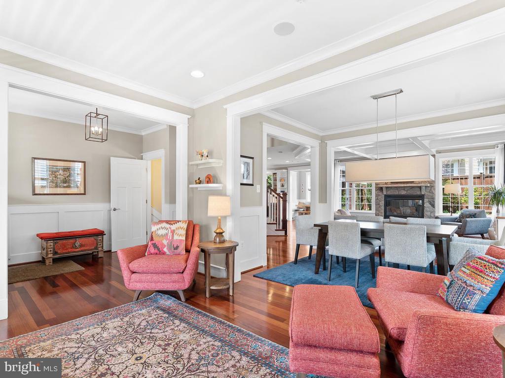 2107 Ellis Street Silver Spring, MD 20910 - Photo 6 of 65 Nine foot ceilings on main, second and lower