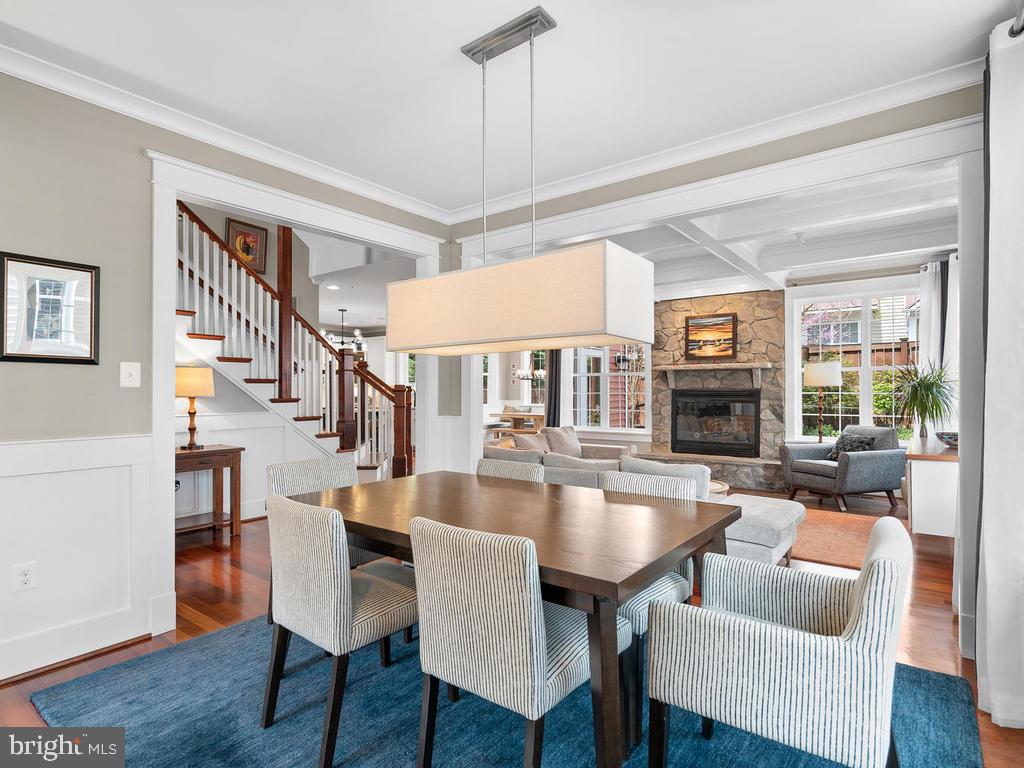2107 Ellis Street Silver Spring, MD 20910 - Photo 8 of 65 Dining room expandable into library or family room