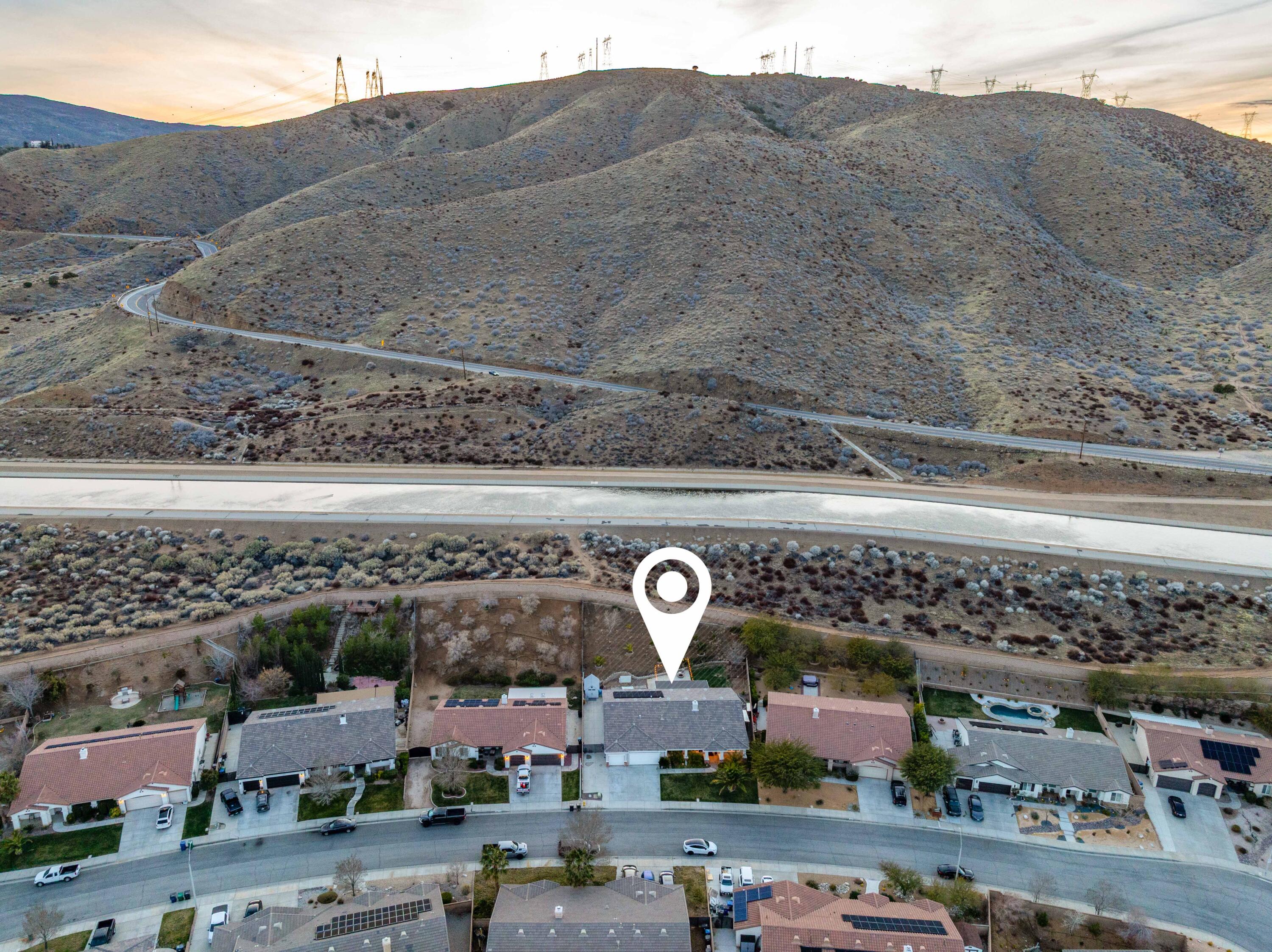 40467 Tiger Way Palmdale, CA 93551 - Photo 55 of 60 a view of multiple houses with a road