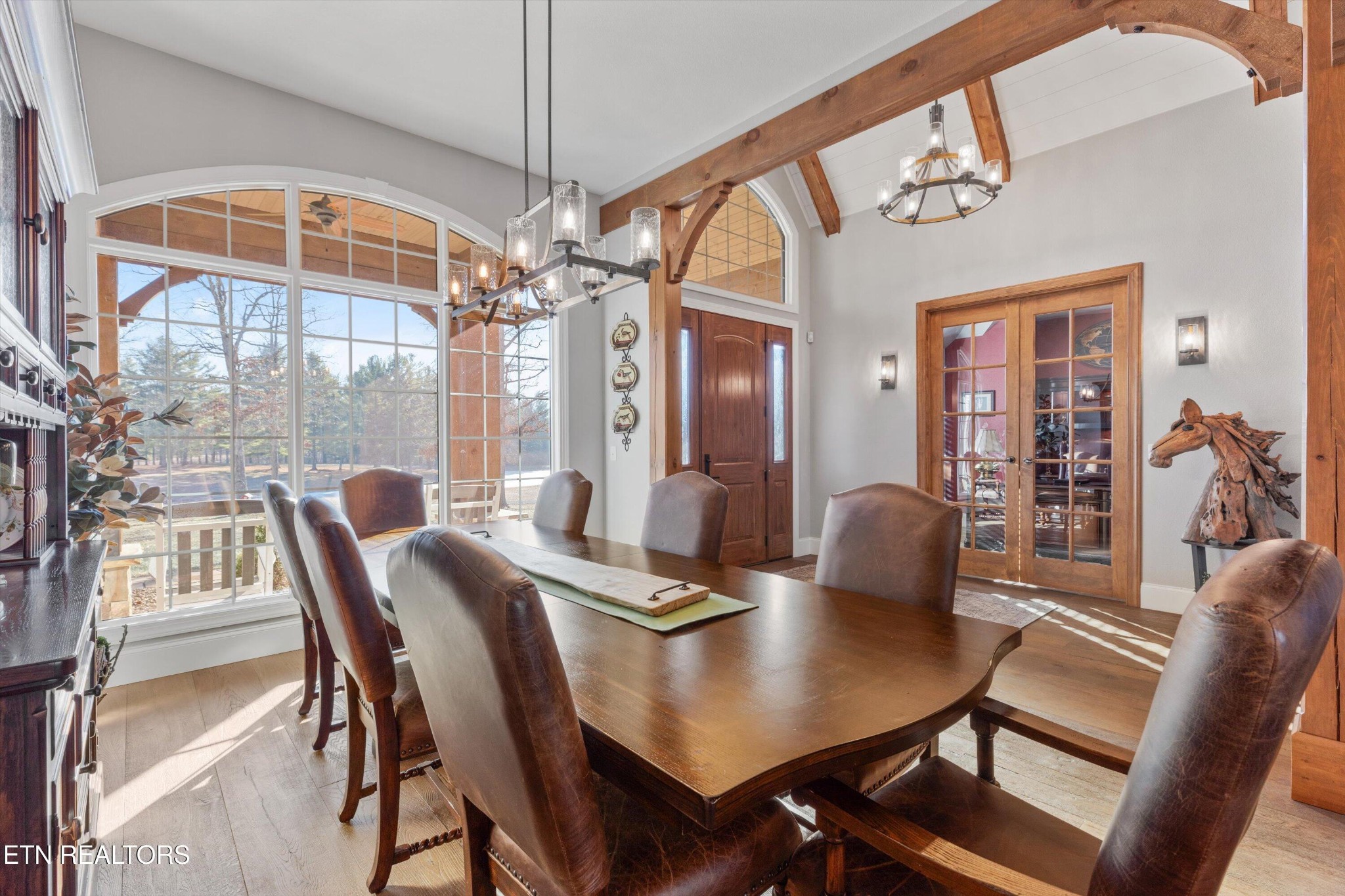 1752 Hillendale Road Crossville, TN 38572 - Photo 14 of 60 a view of a dining room with furniture window and outside view