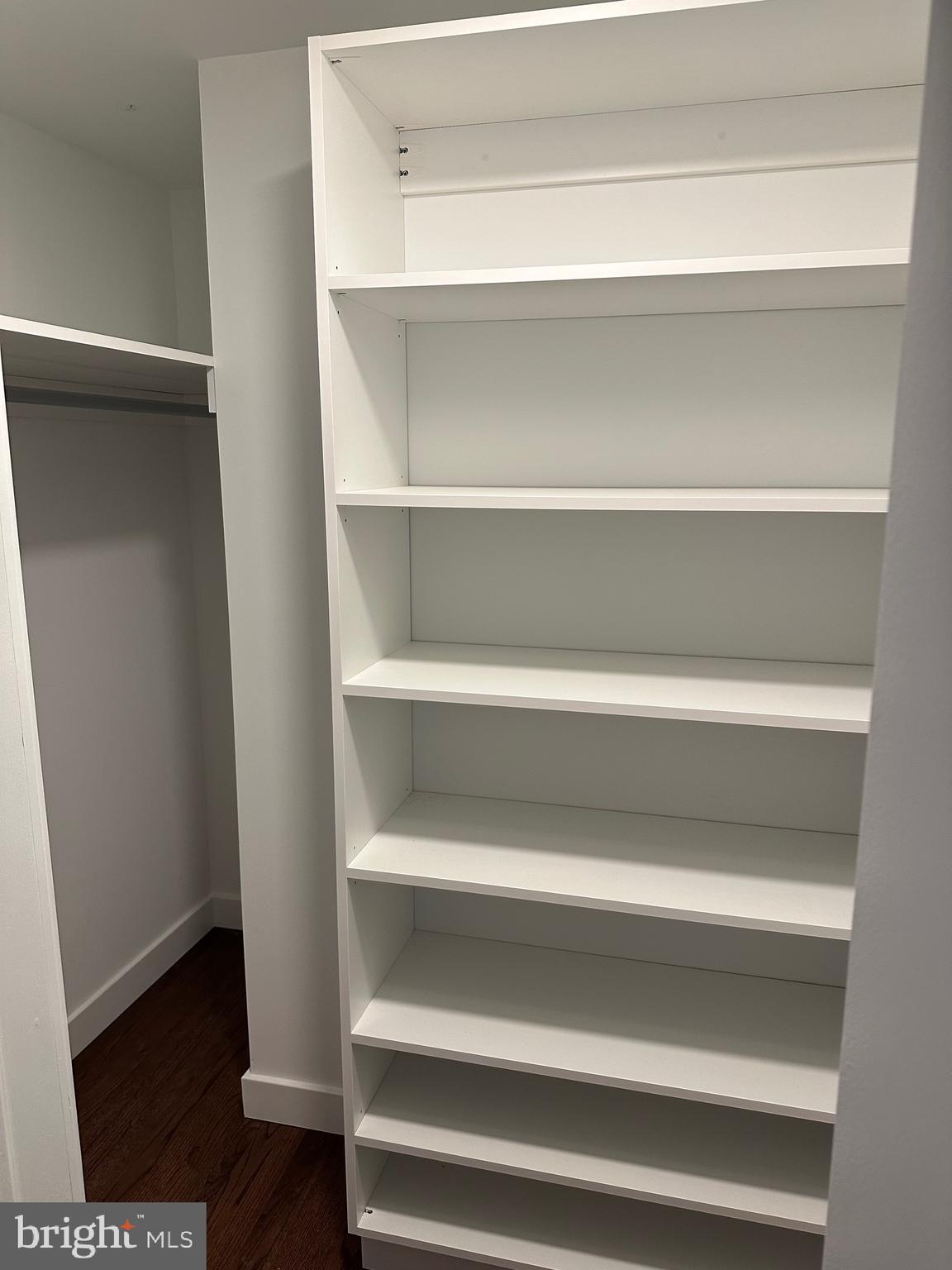 713 Woodfield Road Villanova, PA 19085 - Photo 23 of 33 a view of walk in closet with empty racks