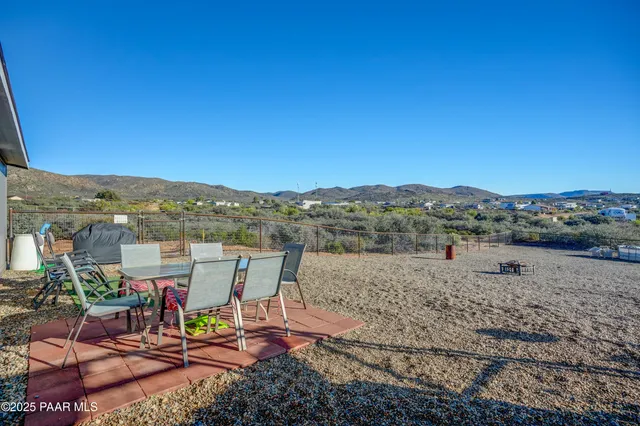 a view of lake and mountain