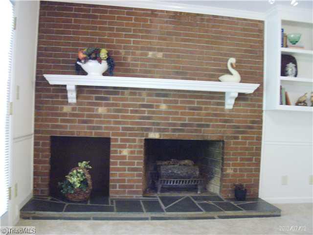 137 4 Brooks Road Winston-Salem, NC 27107 - Photo 10 of 15 Den/Family/Great Room. Cozy wood burning fireplace will warm up this large great room