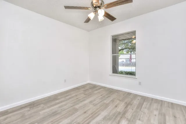 a outdoor space with a couch