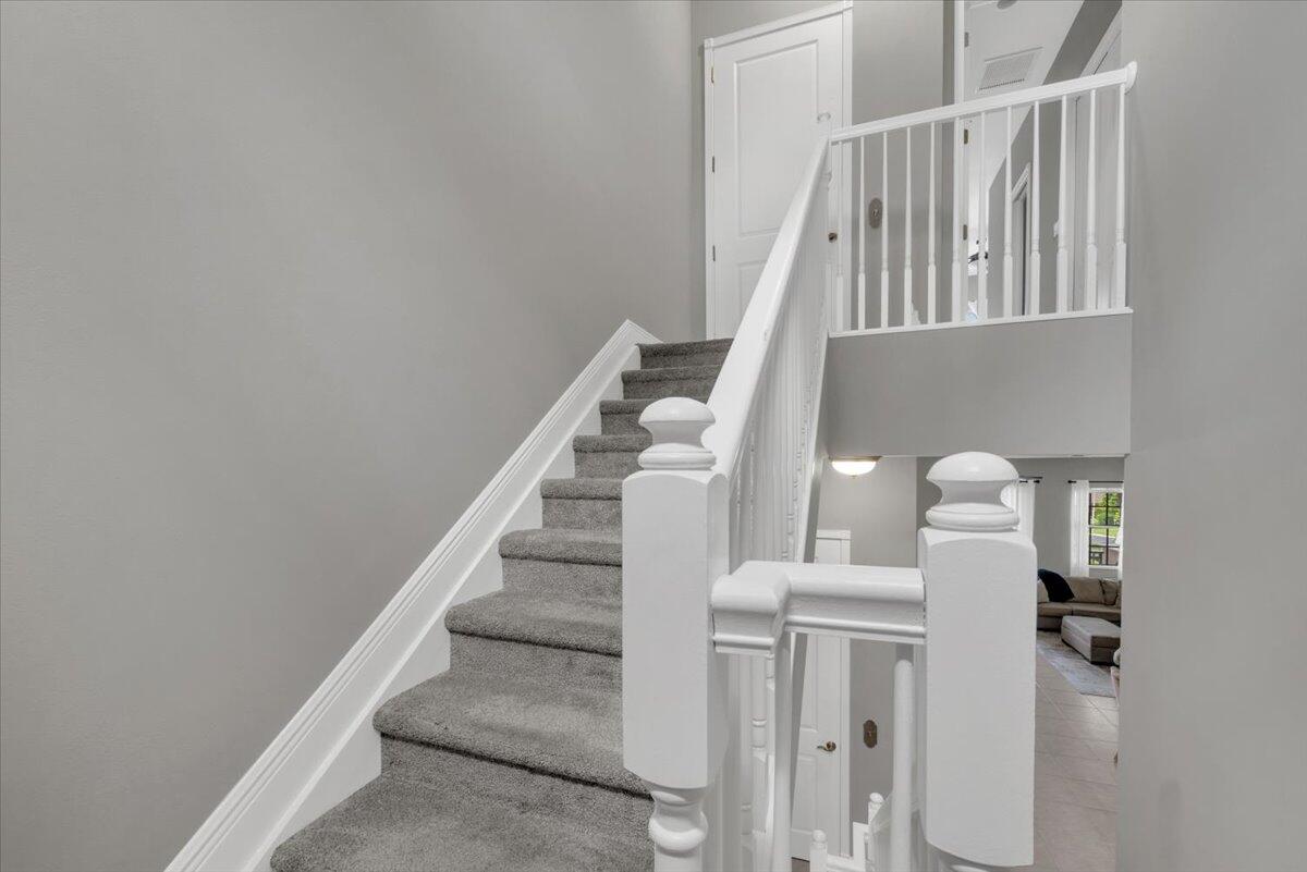 502 Del Sol Circle Tequesta, FL 33469 - Photo 38 of 73 Stairs to top floor