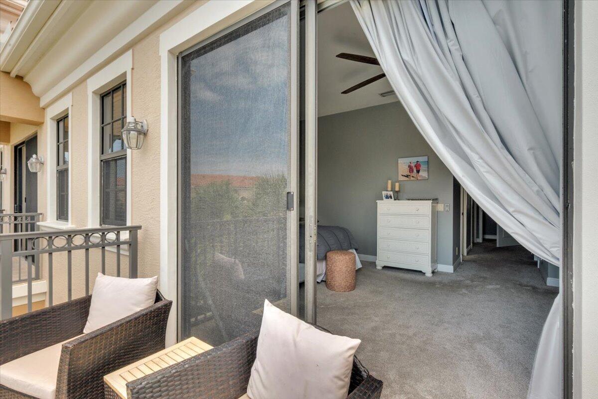 502 Del Sol Circle Tequesta, FL 33469 - Photo 61 of 73 Master bedroom balcony