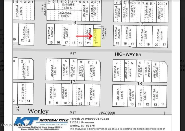 $73,000 | 9813 Us-95, Worley, ID 83876
