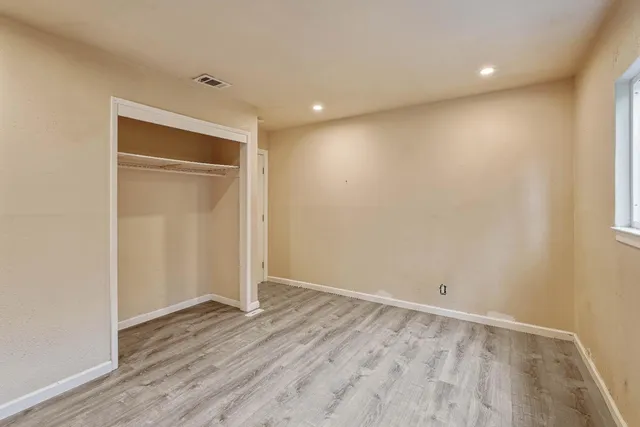 wooden floor in an empty room