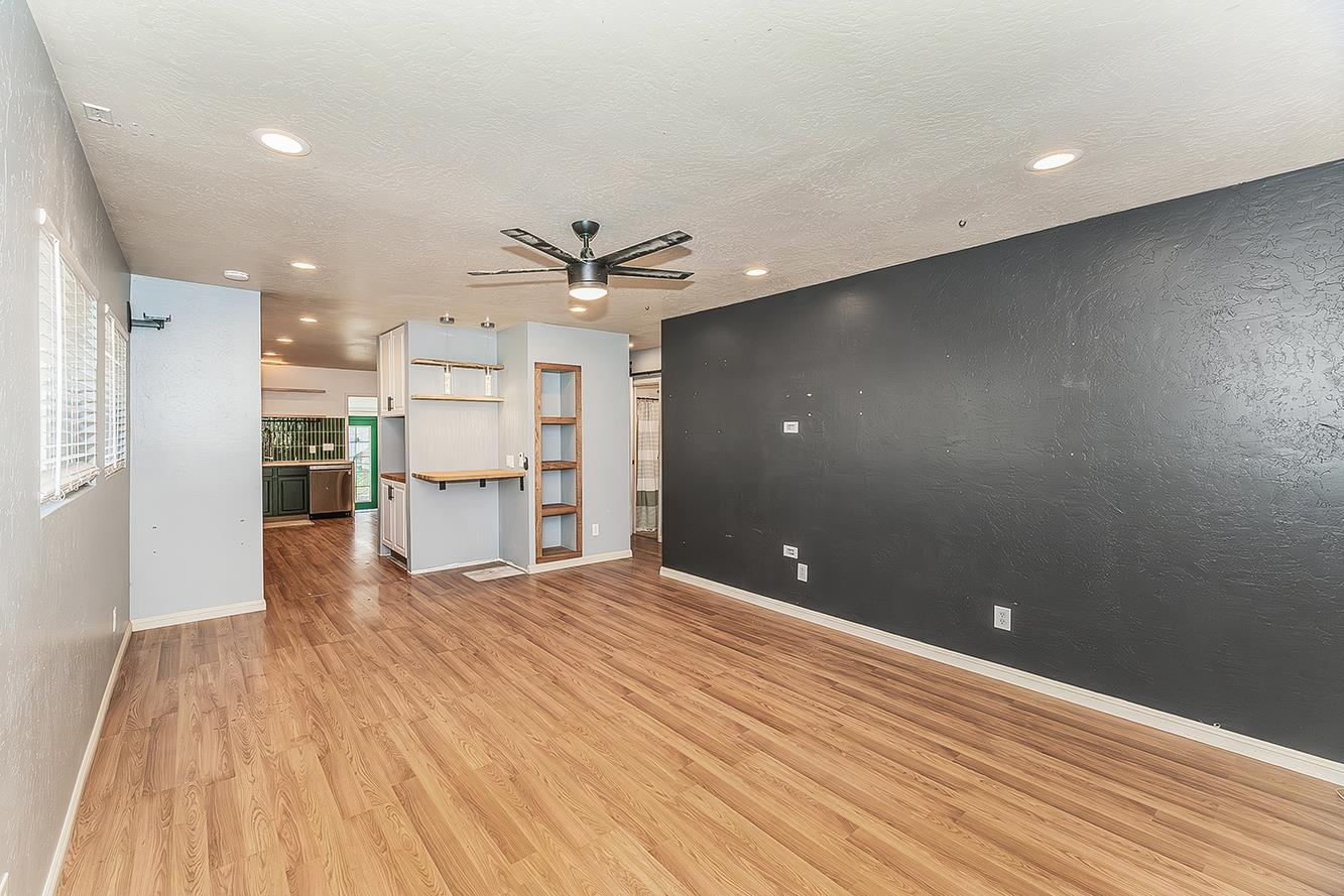 34664 Wilson Road Auberry, CA 93602 - Photo 14 of 35 a view of a kitchen with a sink and a refrigerator