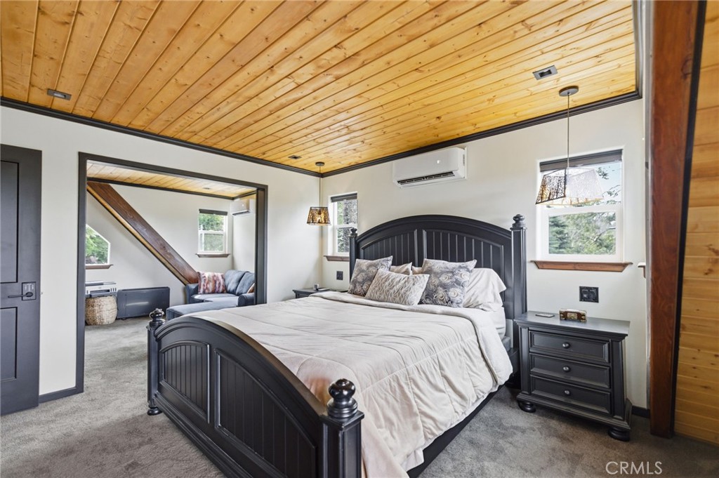 170 Fir Terrace Cedar Glen, CA 92321 - Photo 17 of 48 Primary Bedroom Doors Open