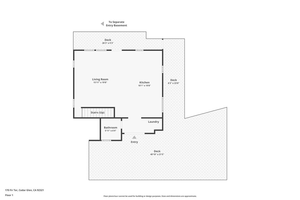170 Fir Terrace Cedar Glen, CA 92321 - Photo 47 of 48 Floor Plan 2nd Floor