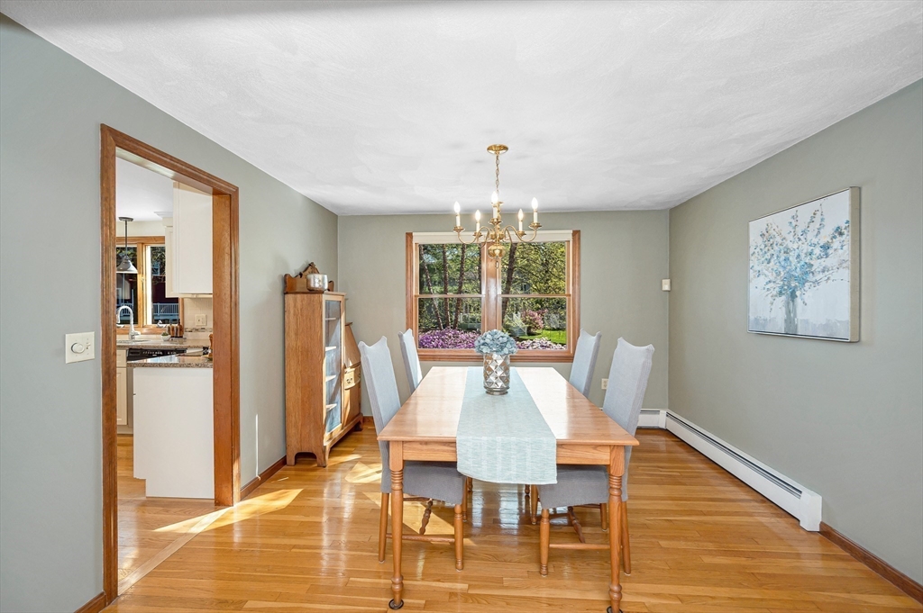 16 Haystack Road Reading, MA 01867 - Photo 5 of 42 a view of a dining room with furniture window and wooden floor