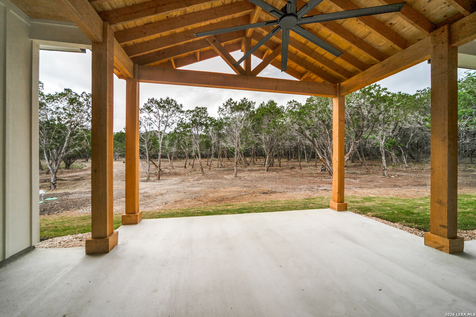 129 Aermotor Lane Boerne, TX 78006 - Photo 23 of 25 a view of backyard with green space