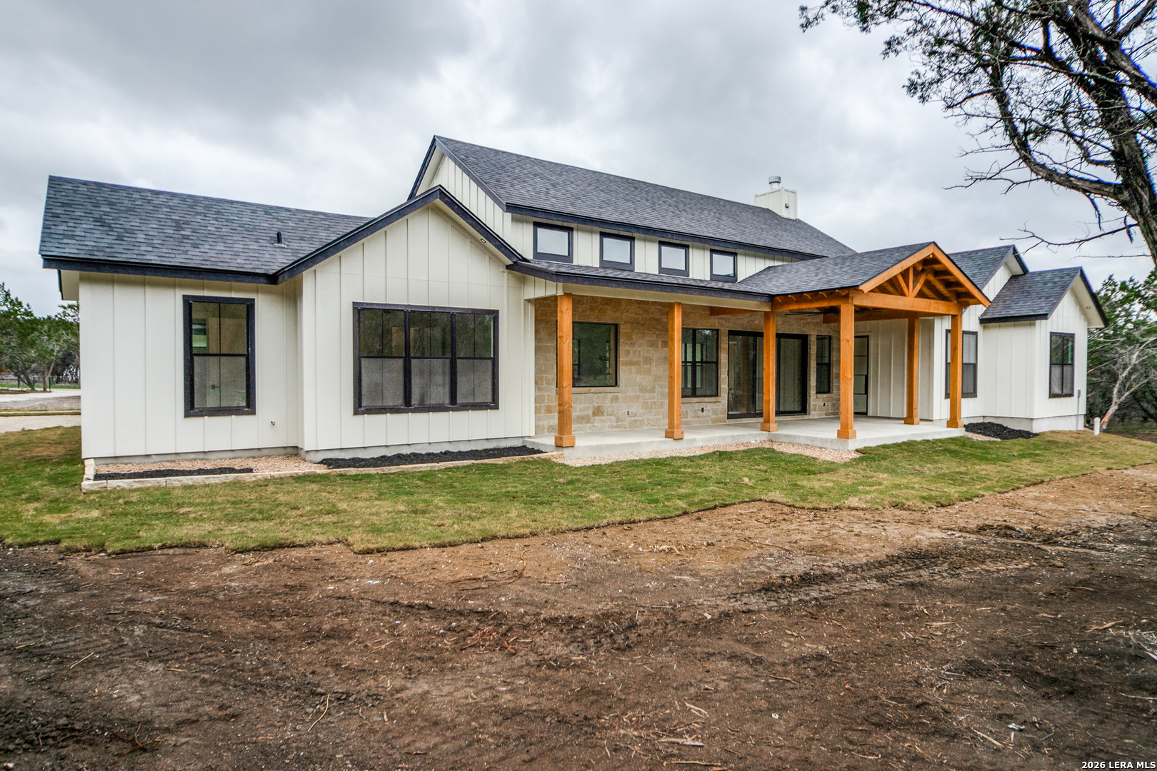 129 Aermotor Lane Boerne, TX 78006 - Photo 24 of 25 a front view of a house with a yard