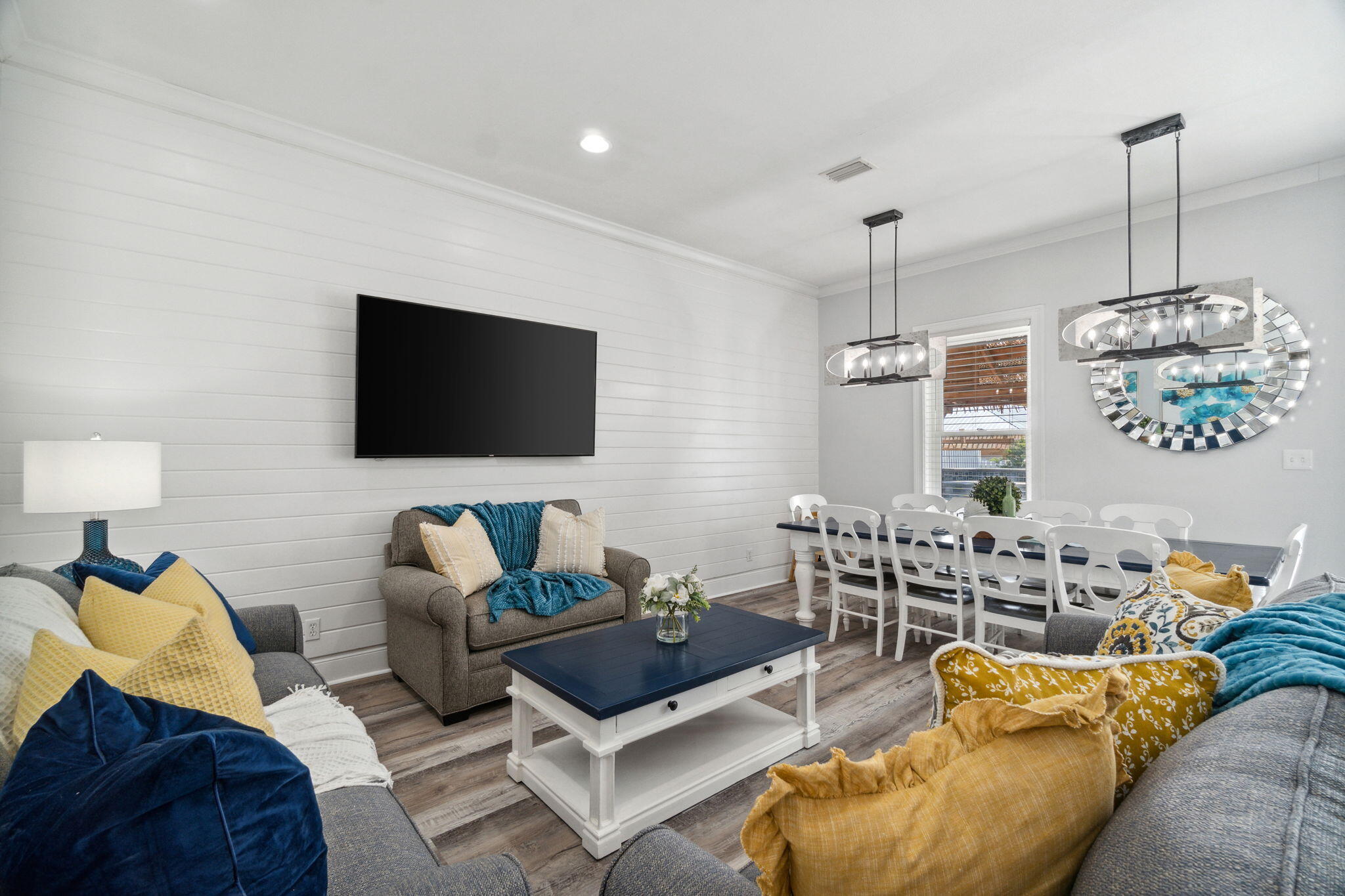 29 Sarasota Street Miramar Beach, FL 32550 - Photo 11 of 66 a living room with furniture and a flat screen tv